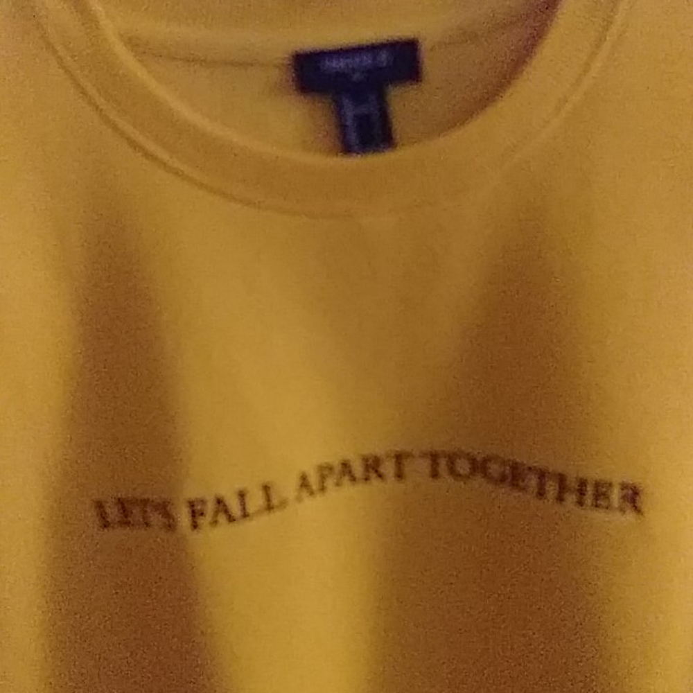 COPY - Yellow sweater